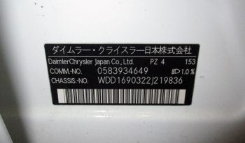 MERCEDES-BENZ A-CLASS, 2005, S/N 215393 complet
